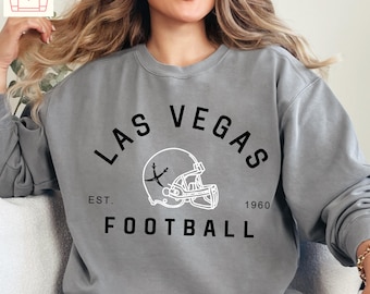 Camiseta de fútbol americano de Las Vegas - Camisetas de colores clásicos de los Raiders, sudadera Mommi & Me, 29-01
