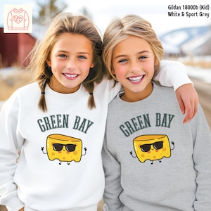 Green Bay Tee, Green Bay Football Shirt, Green Bay Sweatshirt Gift, Family Matching, Kid Tee, Kid Sweatshirt, Game Day Shirt, Back to School