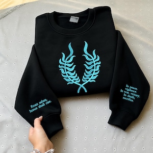 Sudadera bordada de Dragon Age Origins Cousland, jugador de videojuegos, camiseta de origen noble humano, regalo acogedor para gamers