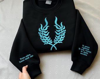 Dragon Age Origins Cousland Embroidered Sweatshirt , video game player, Human Noble Origin Tee, Cozy Gamer Gift