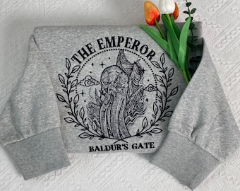 Kejsarens broderade tröja, Baldur's Gate 3-tröja, present till gamer
