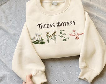 Elfroot Dragon Age Embroidered Sweatshirt, Thedas Botany Hoodie, RPG Gaming Merch,  Cozy Gamer Gift