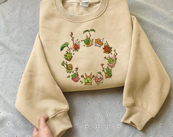 Legend Of Zelda Embroidered Sweatshirt • Korok Hoodie • Nintendo Gamer Gift • Gift for him/her