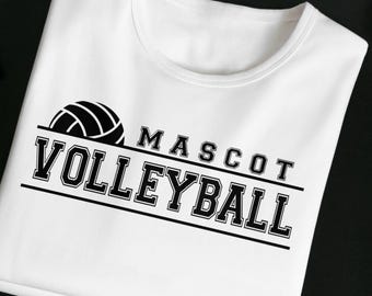 Volleyball Team SVG, PNG, Shirt Design (Digital Files)