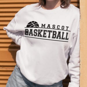 Basketball Team Template, Basketball Mom Svg, Team Shirt, Basketball Svg Png, Cricut, Silhouette, Sublimation, Team Logo, Svg Png Pdf Eps