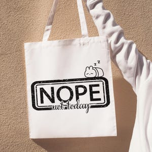 Non, pas aujourd'hui SVG, Svg impertinent, Svg sarcastique, chemise drôle svg, pas adulte aujourd'hui Pdf, Svg drôle de maman, maman vie JPG, Cricut, Silhouette PNG