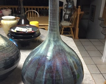 Botella multicolor