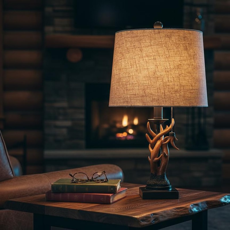 Rustic Table Lamp Stylized Rustic Table Lamps - Etsy