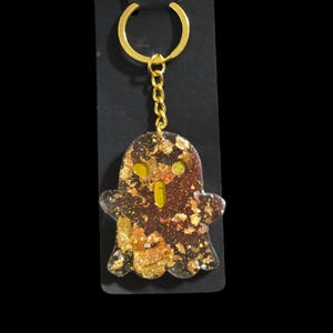 Golden Ghost Keychain
