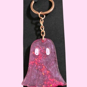 Glam Ghost Keychain