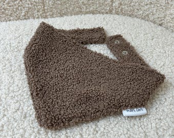Cookie dog bandana | Teddy in brown | Sizes XXS - 4XL