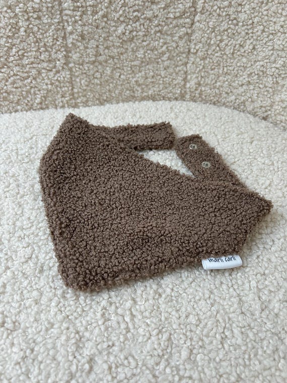 Hundehalstuch Cookie | Teddy in braun | Größe XXS - 4XL