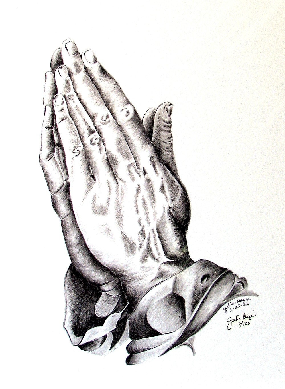 Prayer Hands Drawings