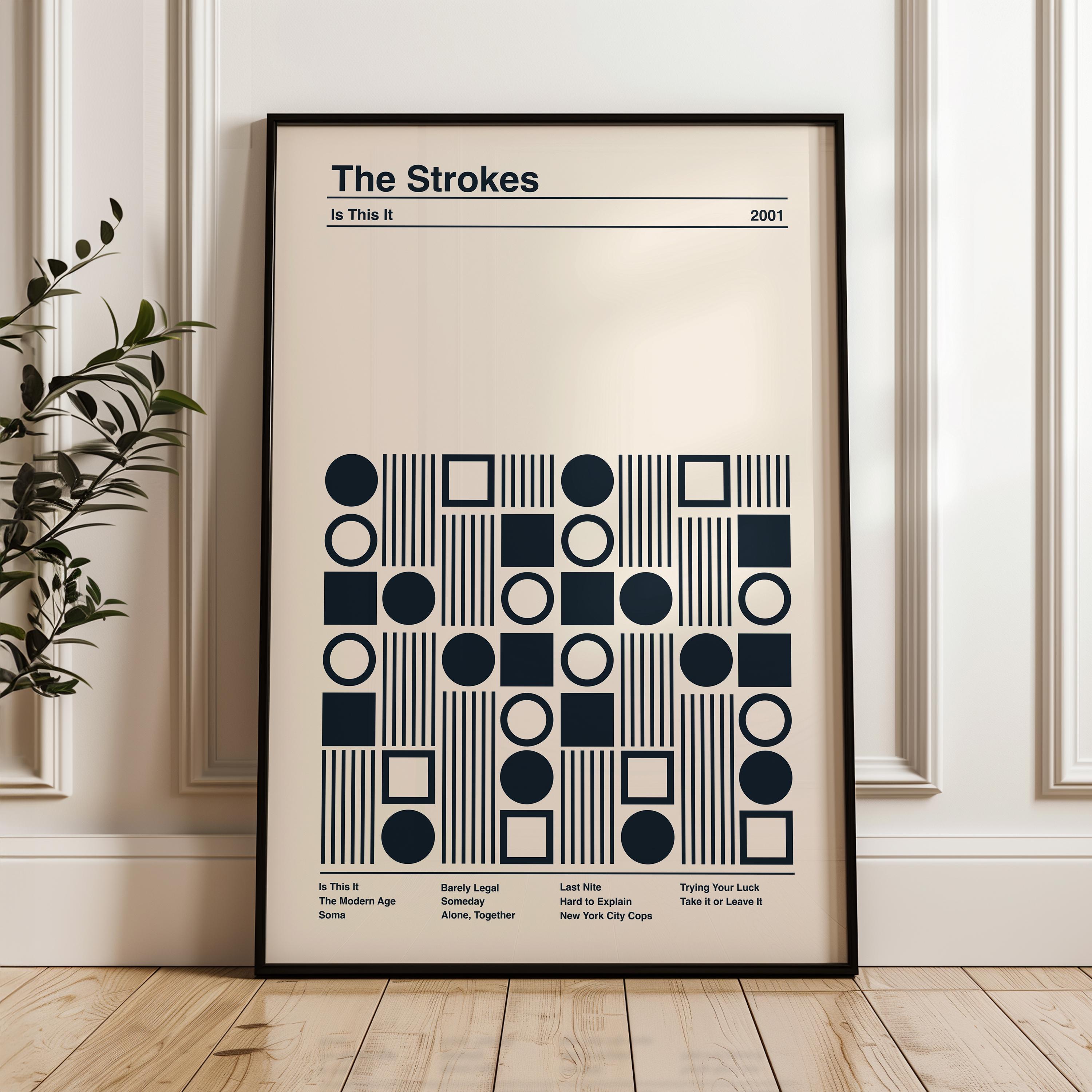The strokes poster - Etsy 日本