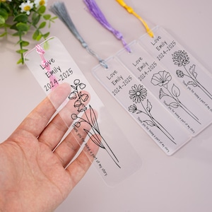 Personalized Bookmark for Teachers, Thank You Gift,Custom Teachers Bookmark, Christmas Gift for Teacher, Appreciation Gifts, Thank You Gifts