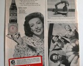 Vintage Loretta Young Royal Crown Cola ad