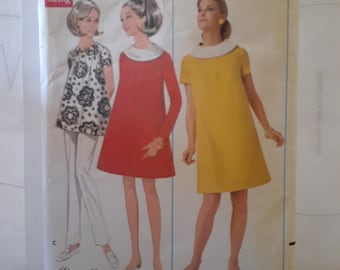 1960s Butterick 4801 size 12 maternity dress or top