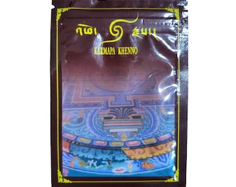 Mandala Sand Tsurphu Monastery Tibet Tibetan Amulet
