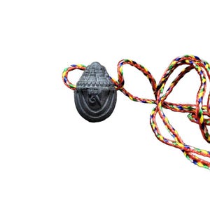 Sacred Tsa Tsa Derge Parkhang Tibetan Amulet Pendant