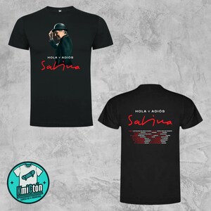 Camiseta UNISEX Joaquín Sabina - Gira 2025 Tour de Despedida “Hola y Adiós”