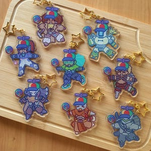 Overwatch Lalala keychains