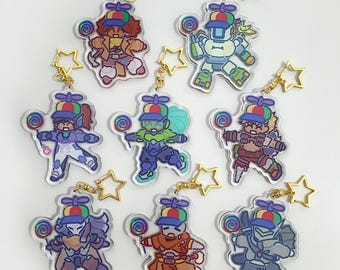 Overwatch Lalala keychains