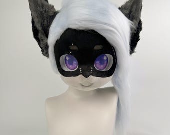 カスタムファースーツマスク：パーソナライズされたケモノ/キグヘッド