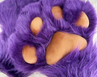 Handmade Fursuit Paws: Customizable Cosplay Gloves