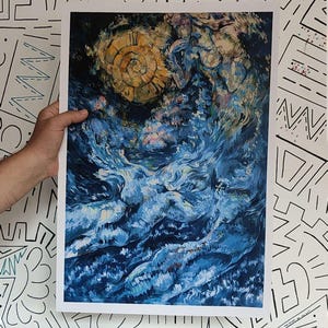 Original painting sheet