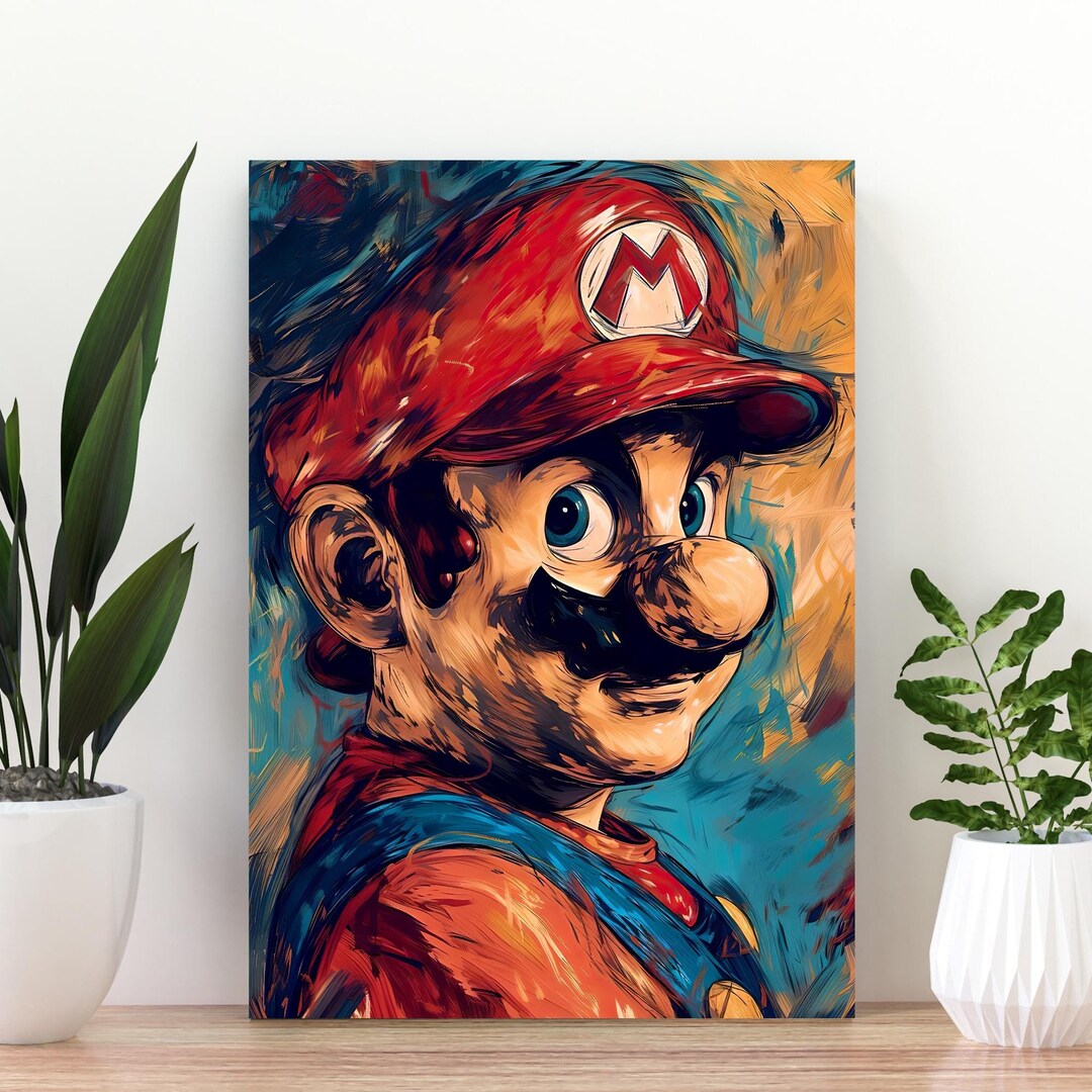 Super Mario Graffiti Poster Digital Download Printable Wall Art ...