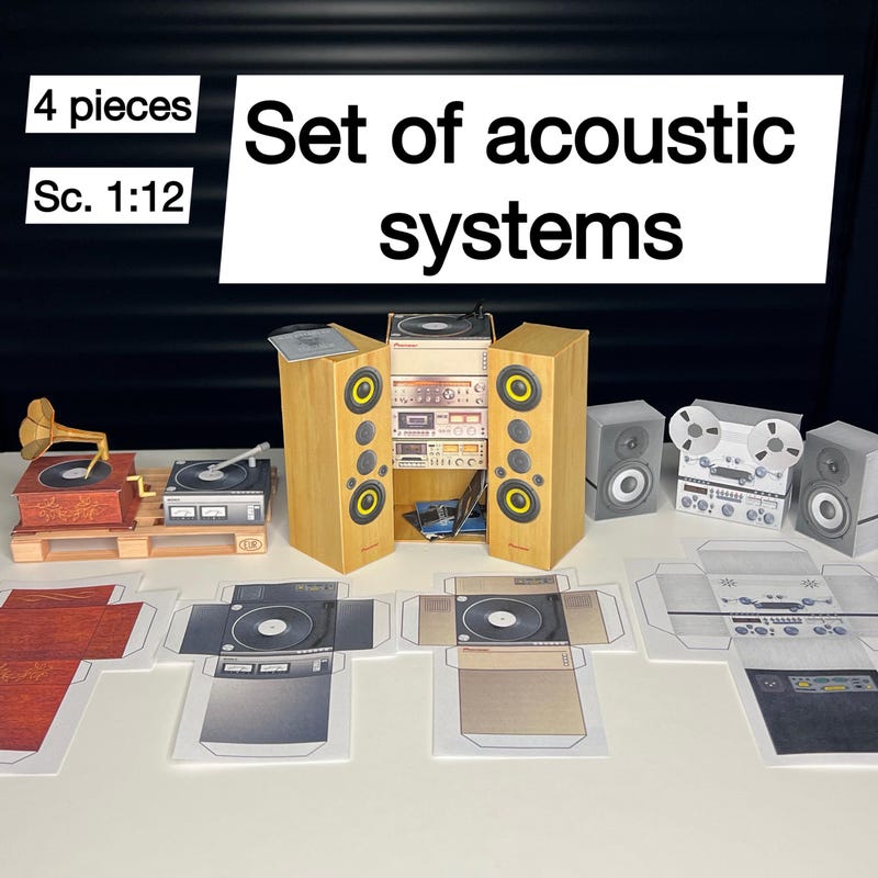 Stereo System - Etsy