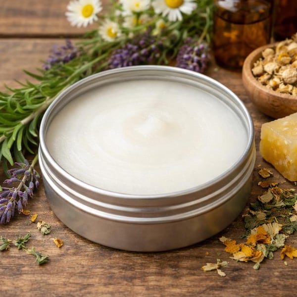 Bálsamo corporal de sebo natural, loción crema sólida para la piel
