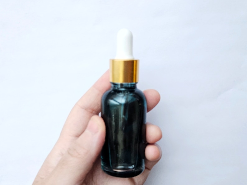 Blue Tansy Squalane Face Serum – Calming, Balancing Facial Oil immagine 7