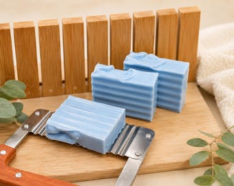 Blue Tansy Goat Milk Soap, Handmade Artisan Facial Bar