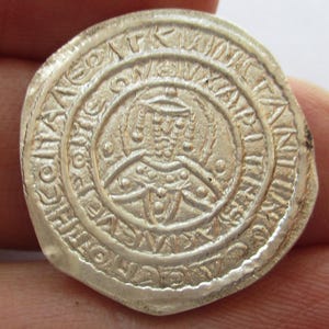 Constantine XI stavraton Nomisma Solidus replica coin of the last Emperor of Byzantium 6.58 grams