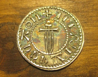 Danelaw Sihtric Caech Lincoln Silver penny copies Viking Nordic Scandinavian Sithric "one Eye"