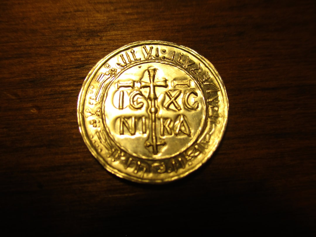 Orthodoxe Kreuzkette IC XC NIKA - Edelstahl Mit Christus Medaillon