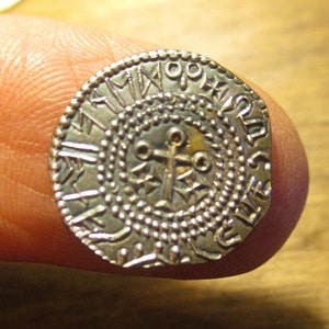 Anglo Saxon Post Crondall Thrymsa Shilling Crispus Type c655-675 Replica