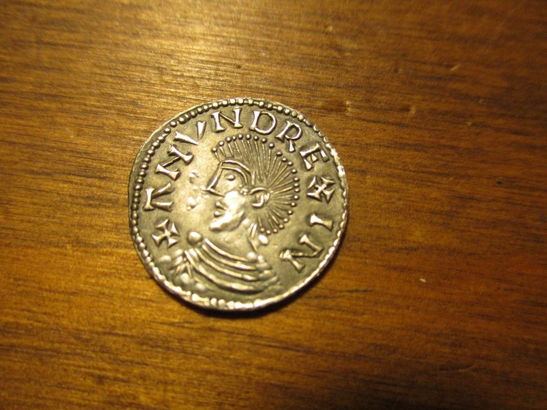 Anund Jacob King of Sweden C. 1040 Hammered Silver Coin Copy Etsy