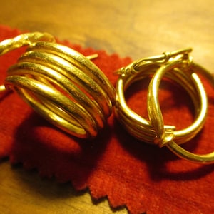 24k pure GOLD ring.  plain round or twisted Made to order.  Money ring.  Viking Etruscan Celtic Himalayan