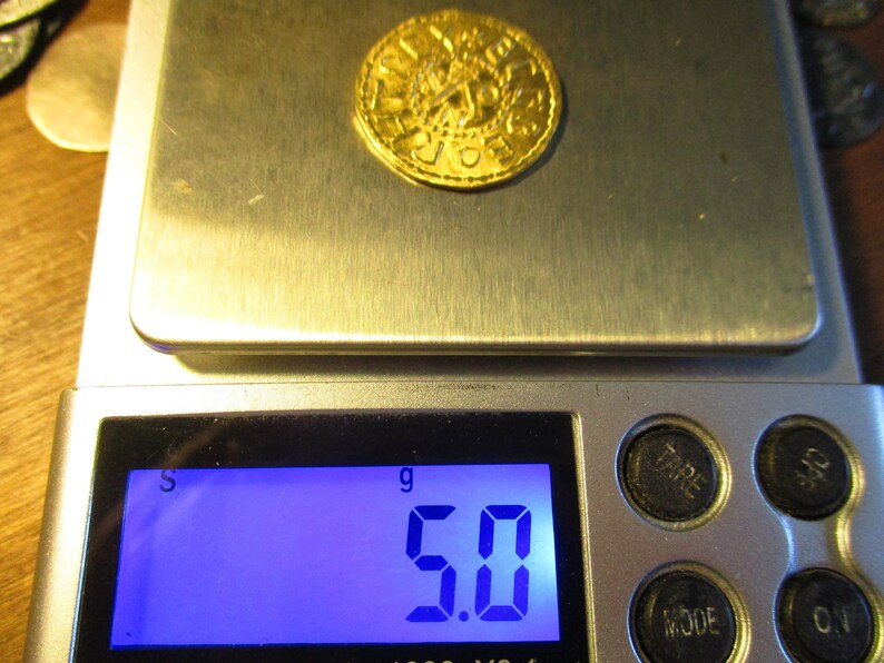 Early-medieval Gold or Silver Penny or Mancus of Ecgberht of - Etsy