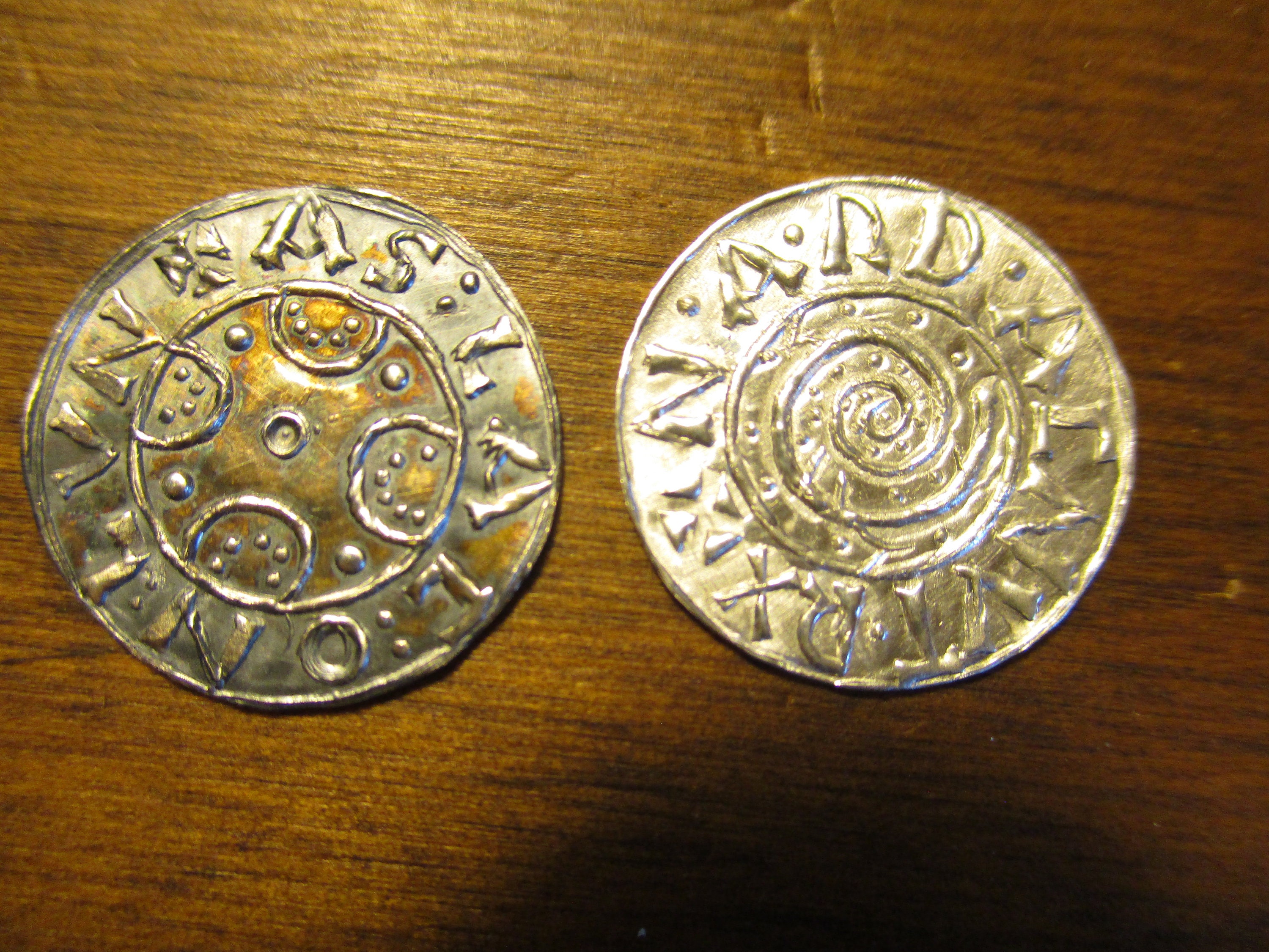 ハーデクヌーズ（1035-1042）ルンド。ペニング・サーペント・イングランド・シルバーARペニー・デンマーク - Etsy 日本