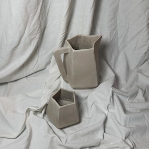 Pitcher Set Pottery Template/ handbuild pottery/ pattern/ Keramik Schablone / Vorlage/ DIY/