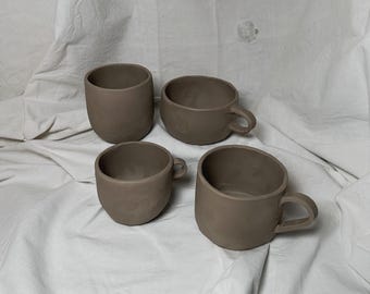 Mug Set Pottery Template/ handbuild pottery/ pattern/ Keramik Schablone /Becher Set Vorlage/ DIY
