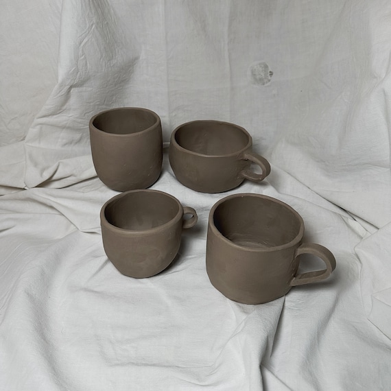 Mug Set Pottery Template/ handbuild pottery/ pattern/ Keramik Schablone /Becher Set Vorlage/ DIY
