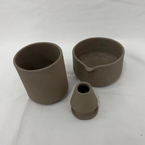 Matcha Set Pottery Template / handbuild pottery / pattern / Keramik Schablone / Vorlage / DIY