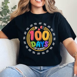100 Days of School Shirt, 100 Day Shirt, 100th Day Of School Celebration, Student Shirt,Back to School Shirt, Gift For Teacher