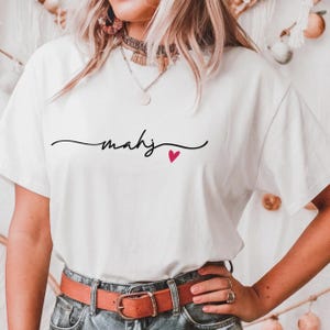 Mahj Shirt with Heart Mahjong Lover Gift Cozy Gildan Crewneck Mahjong Night Outfit Funny Mahjong Group T-tshirt Mahjong Friend Gift