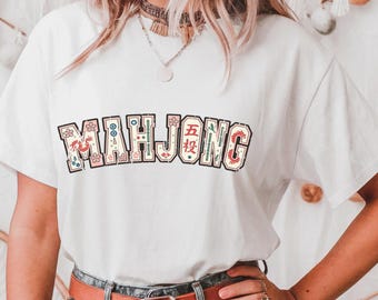 The Charleston Mahjong Shirt, The Charleston T-shirt, Mahjong Dance Shirt, Charleston Mahjong Crewneck, Ladies Game Night Tee - US Cotton