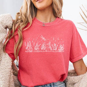 Comfort Colors® NK Divide Indie Folk T-Shirt,Vintage Insect Music Graphic Tee,The Last Of The Bugs Comfort Colors Shirt image 3